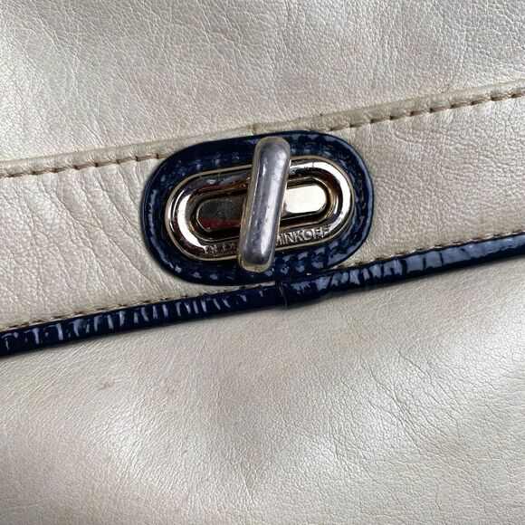 REBECCA MINKOFF Women's ivory LEATHER CROSSBODY Pockets - Picture 12 of 16